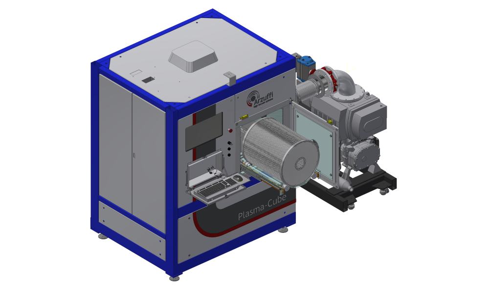 Plasma-Cube 3D Macchina-trattamento-superficiale-plasma-met